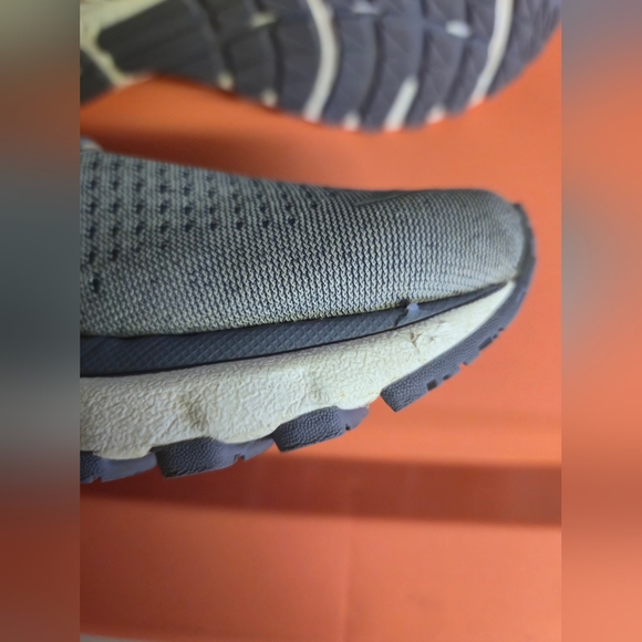 Brooks Adrenaline Gts 20 Athletic Sneakers  Gray & Purplish/Blue Women's 7 - Picture 11 of 16